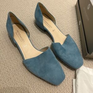Peter Kaiser Flats LIKE NEW light blue suede